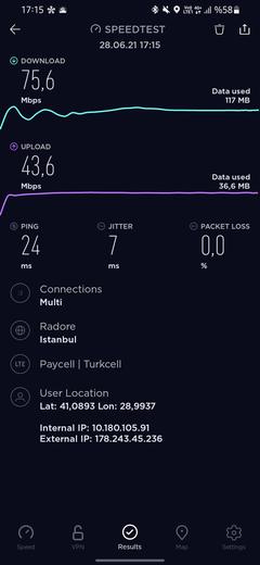 TÜRKİYE 4G/5G HIZ TESTİ HARİTASI