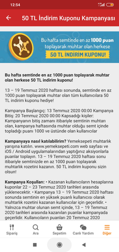 Yemek Sepeti Indirim Kodu Donanymhaber