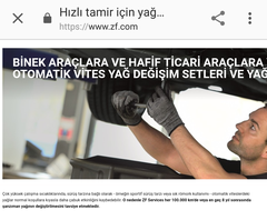 BMW - ZF Sanzıman Yağ Değişimi