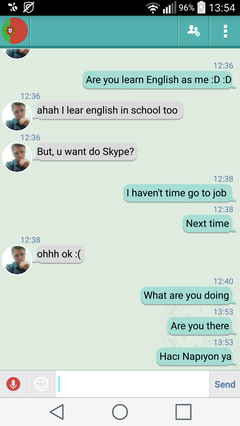 İngilizce sohbet edebilmek