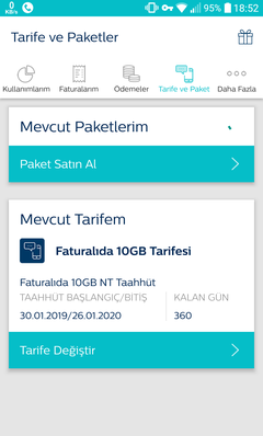 TT Faturasızdan Faturalıya 1000DK/1000SMS/15GB  39TL