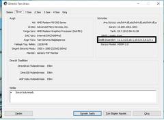  AMD DİRECTX12 SORUNU HK.