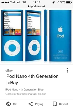 İpod nano 4g