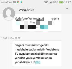 Vodafone Nitelikli Dolandırıcılık