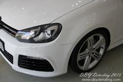  Volkswagen Golf R Detaylı Temizlik ve Gyeon Mohs+ Uygulamaları - DBY Detailing