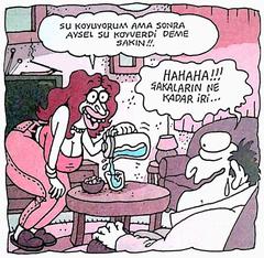  Bir karikatür vardı