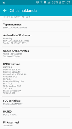  Samsung Galaxy A8 (A800F) CSC Sorunu