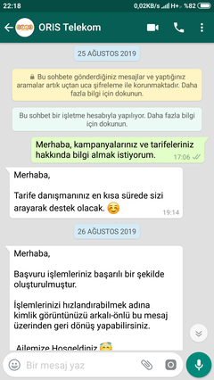 Oris Telekom 6. Gün Hiç Bir İlgi Yok!! 