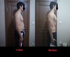  P90x2 Günlüğüm [Polipeptit] [90.Gün Güncellemesi] (1.-90. gün before-after)