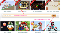  'Google' nttgame.com.tr sitesine özel oyun arama motoru sağladı