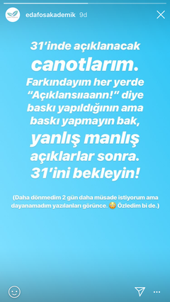 31 diyor instagramdaki bir rehberlikçi 