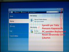  Acronis  True Image Home 2016 v19 ile (Yedek) Almak..Resimli Anlatım..