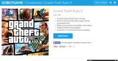  GTA V PC 20 Dolar