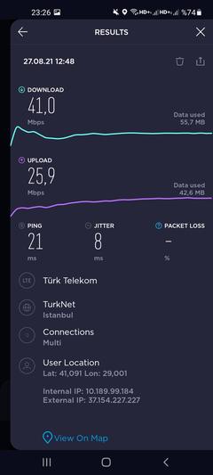 TÜRKİYE 4G/5G HIZ TESTİ HARİTASI