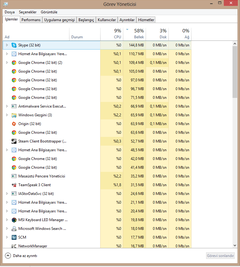  Aşırı RAM Kullanımı
