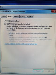  Harici HDD Güvenli Kaldır Sorunu!!