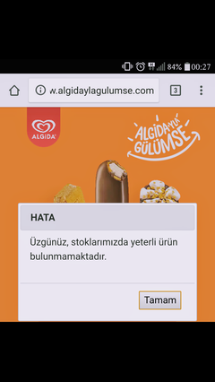 #algidaylagulumse ile Swarmda Check in Yap Anında Migrostan Dondurma Kazan