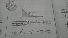  Apotemi İntegral Hacim Sorularım