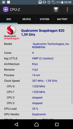  Sony Xperia Xz SNAPDRAGON 820 1.6 GHZ