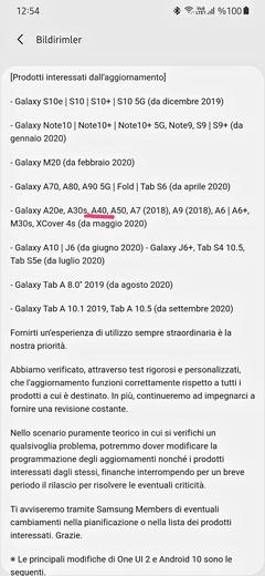 Samsung Galaxy A40 [ANA KONU] {ANDROİD 10}