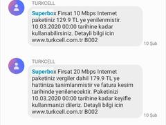 Turkcell Superbox Fatura Sahtekarlığı 