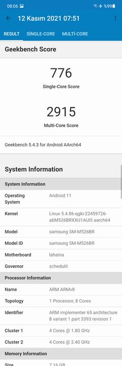 Samsung Galaxy M52 5G  *** ANA KONU ***