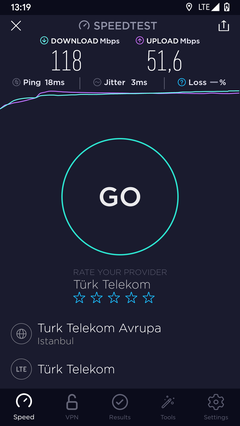 MOBİL İNTERNET HIZ TESTLERI PAYLAŞIMI [ANA KONU]