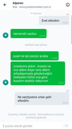 Proteinmarket.com.tr 'den Donanım Haber'e Özel 25TL İNDİRİM KOD: ( donanimhaber25 )