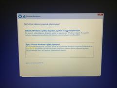  WIN8.1 OEM Lisans - Temiz Kurulum (Lisans Kaybetmeden) (UEFI)