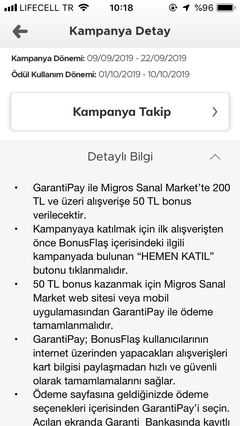 Migros Sanal Markette 200/60 TL Bonus ve Dahası da Var