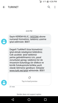 Türknet'in 1000mbps Fiberine Basvurdum (GELİŞME VAR)
