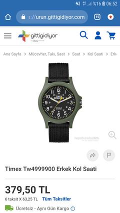 Timex Marka saat