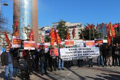 Kanal... Pardon, Talan İstanbul projesine protesto