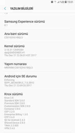 #SAMSUNG GALAXY C5 PRO (SM-5010&5018) ANAKONU# NOUGAT GÜNCEL