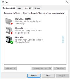 lg soundbar bluetooth sorunu