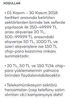 GİTTİGİDİYOR.COM 16 ekim - 15 kasım 100 tl ye varan chippara