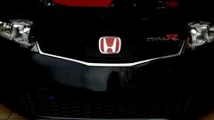  Civic HB ler için kırmızı typer panjur logosu 2006-2011