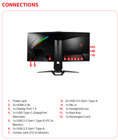 MSI Optix MPG341CQR Curved UltraWide