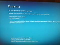 Format atamıyorum yardım , win10