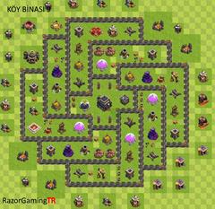  Clash Of Clans En İyi Köy Planları (4-10)