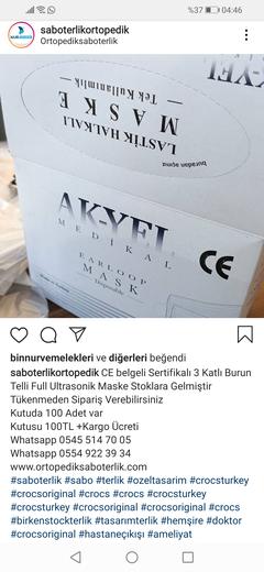 Ak-Yel 3 Katlı maske, Güncellendi