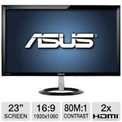  satılık asus 23 vx238h 1080p 1ms 2hdmi