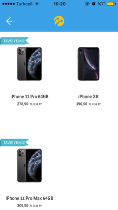 Kıbrıs KKTCELL taksitle iphone pro max 