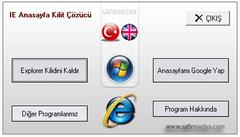  internet explorer giriş sayfası değişmiyor