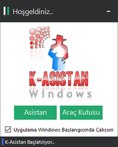 K-Asistan / Windows için Sesli Asistan ve Sohbet Programı