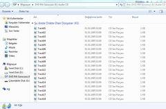 CD'DEN SES KOPYALAMA