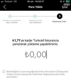 Paycell Card aldım! 