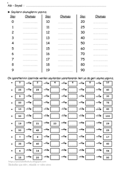 İLKOKULLAR İÇİN ETKİNLİK TEST VE UYGULAMALAR