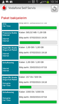  1000dk+1000sms+1gb = 20 TL (Vodafone ici oldu)