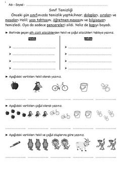 İLKOKULLAR İÇİN ETKİNLİK TEST VE UYGULAMALAR